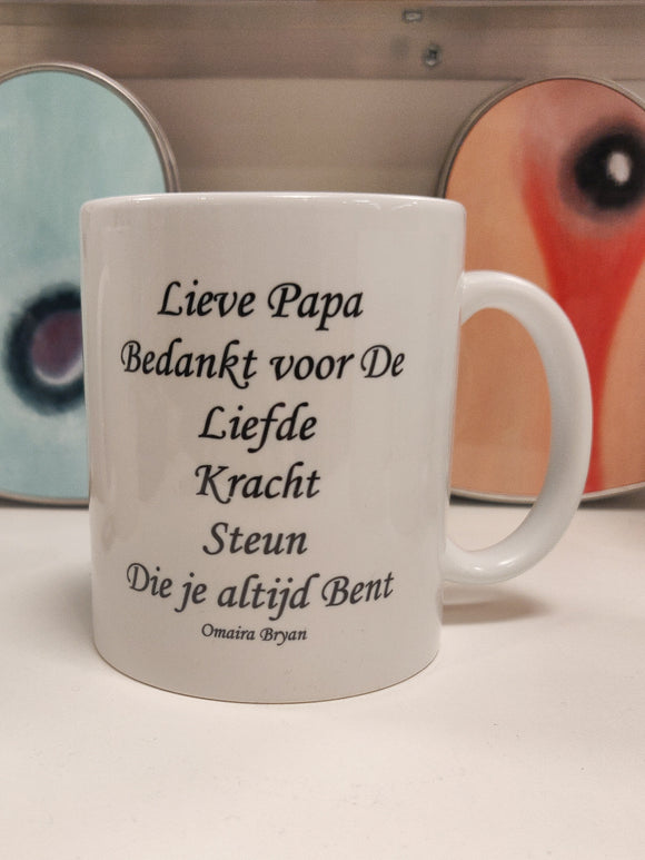 Lieve Papa Bedankt - Coffee Mug